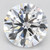 3.01 Carat Round Cut Lab Grown