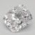 0.96 Carat Cushion Lab Grown