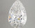 4.56 Carat Pear Lab Grown