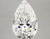 3.68 Carat Pear Lab Grown