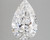 3.02 Carat Pear Lab Grown