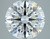 6.02 Carat Round Cut Lab Grown