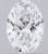 1.58 Carat Oval Lab Grown