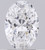 1.58 Carat Oval Lab Grown