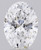 2.08 Carat Oval Lab Grown