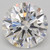 2.52 Carat Round Cut Lab Grown 2.52 Carat Round Cut Lab Grown