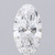 4.09 Carat Oval Lab Grown