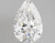 1.67 Carat Pear Lab Grown