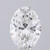 2.96 Carat Oval Lab Grown