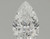 1.87 Carat Pear Lab Grown