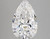 3.87 Carat Pear Lab Grown