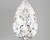 4.01 Carat Pear Lab Grown