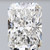 5.49 Carat Radiant Lab Grown