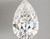 3.03 Carat Pear Lab Grown