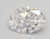 2.96 Carat Oval Lab Grown