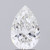 2.55 Carat Pear Lab Grown 2.55 Carat Pear Lab Grown