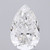 1.65 Carat Pear Lab Grown