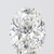3.08 Carat Oval Lab Grown