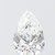 1.05 Carat Pear Lab Grown