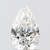1.56 Carat Pear Lab Grown
