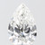 3.09 Carat Pear Lab Grown