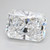4.07 Carat Radiant Lab Grown