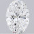 2.89 Carat Oval Lab Grown