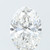 3.08 Carat Oval Lab Grown