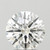 3.08 Carat Round Cut Lab Grown