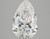 3.49 Carat Pear Lab Grown