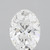1.54 Carat Oval Lab Grown