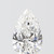 1.00 Carat Pear Lab Grown