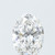 1.08 Carat Oval Lab Grown