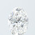 3.07 Carat Oval Lab Grown