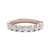 1.5 carat single shared prong diamond anniversary band in rose gold FD9478B NL 1.5 CT RG