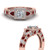 rose gold princess white diamond engagement wedding ring with red ruby in pave prong set FDENR7784PRRGRUDRANGLE3 NL RG