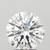 3.07 Carat Round Cut Lab Grown