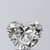 1.50 Carat Heart Lab Grown