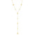 hammered-disc-lariat-chain-in-FDRCN3643-NL-YG hammered-disc-lariat-chain-in-FDRCN3643-NL-YG