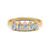 5-pear-stone-bezel-set-diamond-1-carat-wedding-ring-in-FD10564B-0.20CT-NL-YG