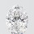 1.55 Carat Oval Lab Grown