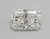 0.76 Carat Radiant Lab Grown