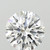 3.08 Carat Round Cut Lab Grown