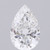 2.55 Carat Pear Lab Grown