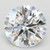 3.51 Carat Round Cut Lab Grown 3.51 Carat Round Cut Lab Grown