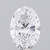 1.66 Carat Oval Lab Grown