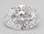 2.44 Carat Oval Lab Grown