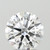 3.04 Carat Round Cut Lab Grown