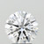 3.04 Carat Round Cut Lab Grown