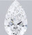 3.09 Carat Pear Lab Grown
